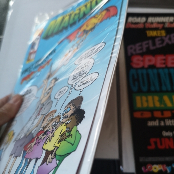 Lot Of 2 The Mighty Magnor #1 (1993) Malibu Comic Books, Pop-out Cover "Sealed" - Picture 5 of 7